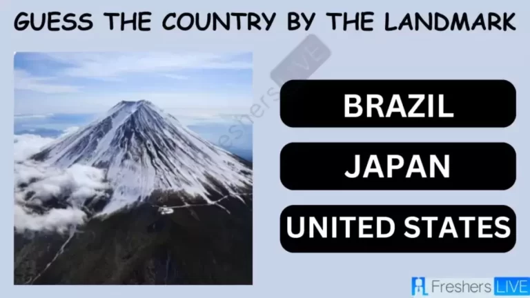 Can you Guess the Country by its Iconic Landmarks - A Captivating Challenge