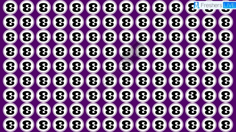 Only 20% of People Can Spot the Number 3 in This Image Within 5 Seconds