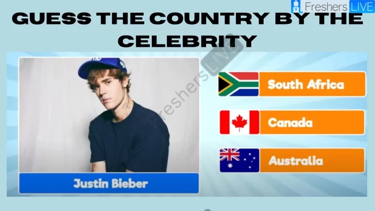 Only 5% of Genius will guess the Country by the Celebrity in Just 5 Seconds