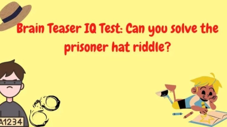 Brain Teaser: Can You Solve The Prisoner Hat Riddle?