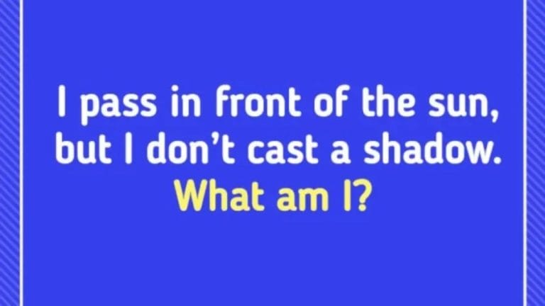 Brain Teaser Riddle To Make You Think - Can You Answer This?