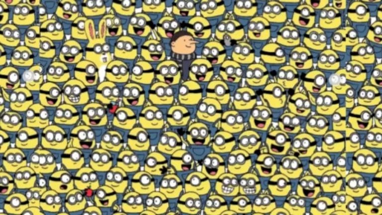 Can You Detect The Hidden Bananas Among These Minions Within 17 Seconds? Explanation And Solution To The Hidden Bananas Optical Illusion